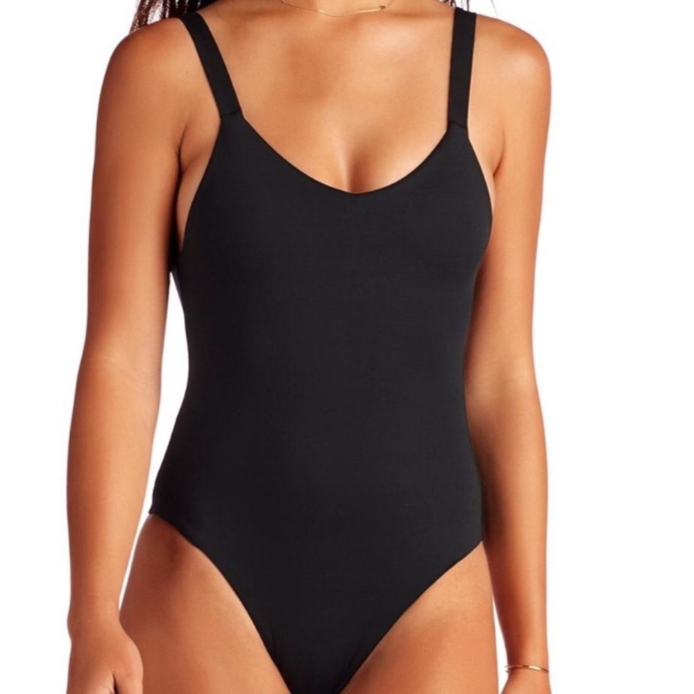 Black tank top spandex bodysuit